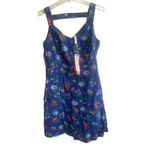 Hanna Andersson Blue Floral Dress